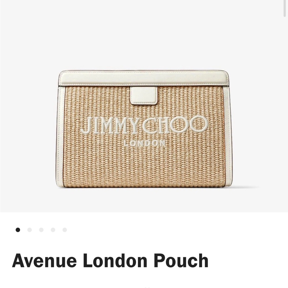 Jimmy Choo Avenue London Pouch